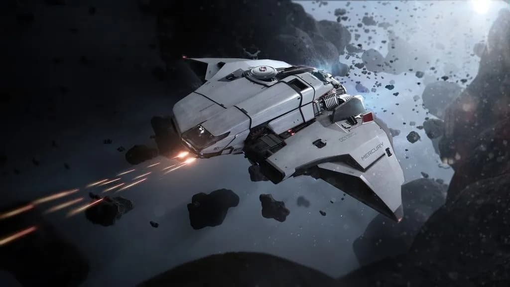 Datentransport per Crusader Schiff